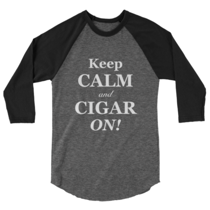Keep Calm Unisex Raglan