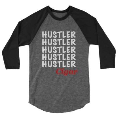 Cigar Hustler Unisex Raglan - Image 2