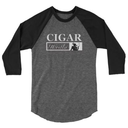 Cigar Hustla Unisex Raglan - Image 2