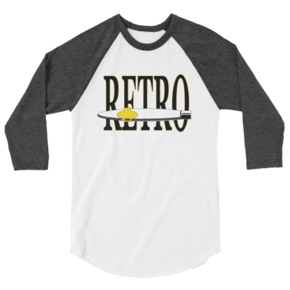 Retrohale Cigar Unisex Raglan - Image 2