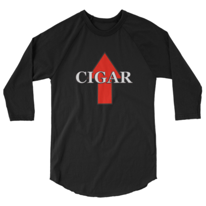 Cigar Up Unisex Raglan - Image 5