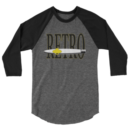 Retrohale Cigar Unisex Raglan - Image 5