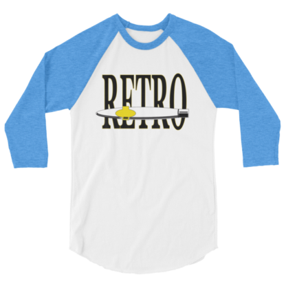 Retrohale Cigar Unisex Raglan - Image 3