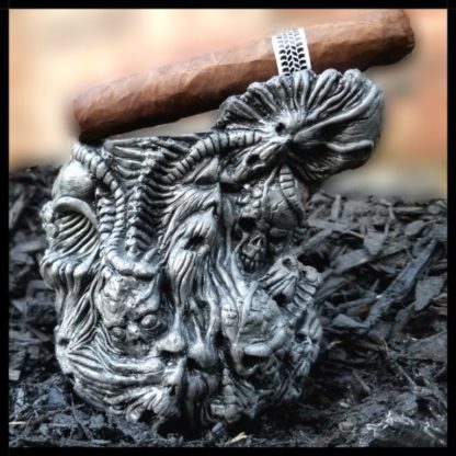 inferno cigar ashtray side view