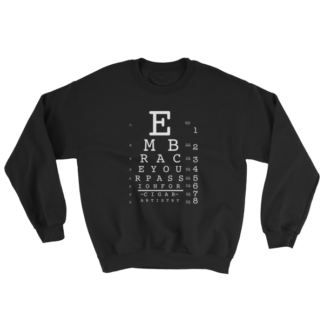 Eye Chart Sweatshirt