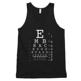 Eye Chart Classic tank top (unisex)
