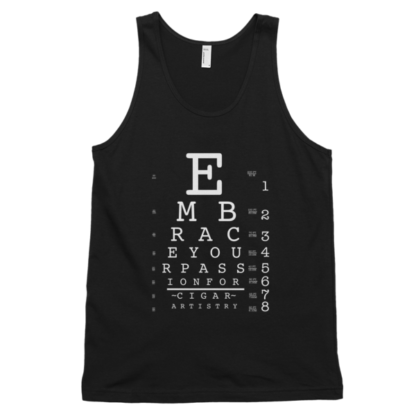 Eye Chart Classic tank top (unisex)