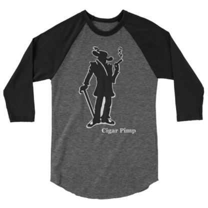 Cigar Pimp Unisex Raglan - Image 2